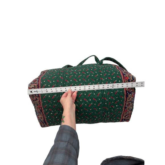 Rare Vera Bradley Vintage Golf Print Extra Large Duffel Bag Made in USA - Picture 6 of 11